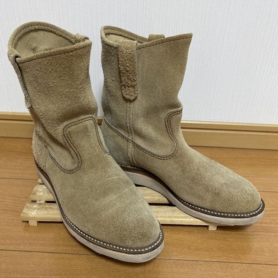 ⭐️希少・廃盤⭐️ RED WING ペコスブーツ 羽タグ 8168 US8.5 8E feather tag 90's Red Wing 8168 suede Pecos Vibram sole #0518 | eBay
