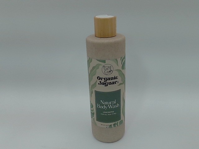 Organic Jaguar Unscented Natural Body Wash With Aloe Vera Ge