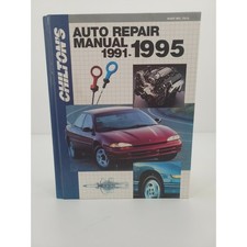 Vintage Chilton's Auto Repair Manual 1991-1995 Models Part No 7915