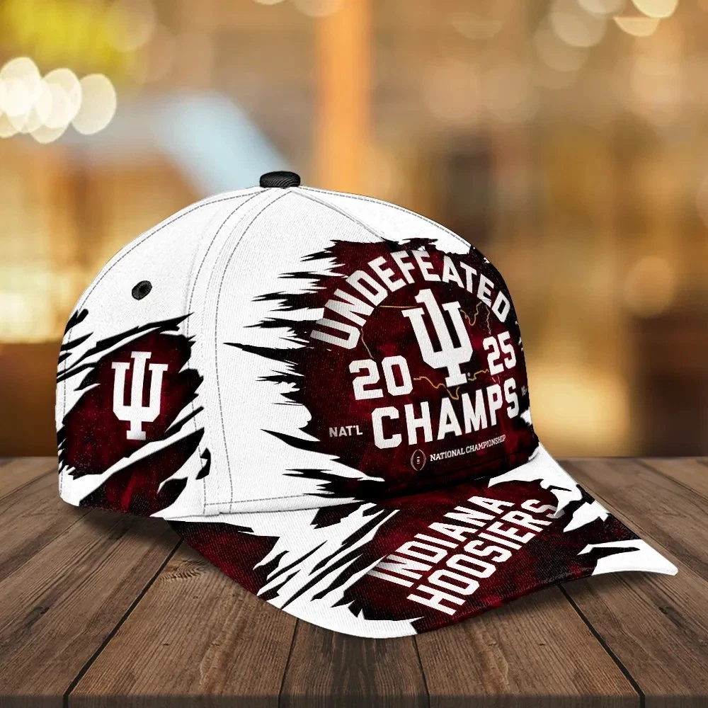 Hoosiers Football 2025 National Champions Classic Cap