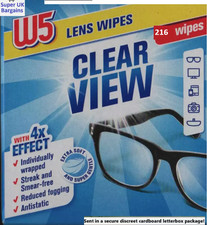 216 Lens Wipes Glasses Cleaning Camera Optical Moist Screen Mobile Spectacle