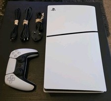 Sony PlayStation 5 PS5 Slim Digital Edition 825GB Video Game Console - White