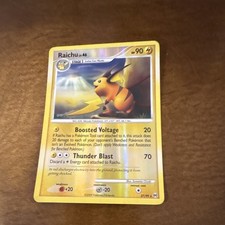 Nintendo Raichu Arceus 27/99 Rare 90 HP English Stage 1 2009 on eBay