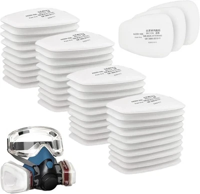 40 Stück Filter Für Atemschutzmaske,Atemschutzmaske Set,3m 5935,3m 5935 - Bild 1 von 4