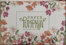 Rare! Stampin’ Up! Paper Pumpkin Card Kit Painted Petals July 2024 NEW