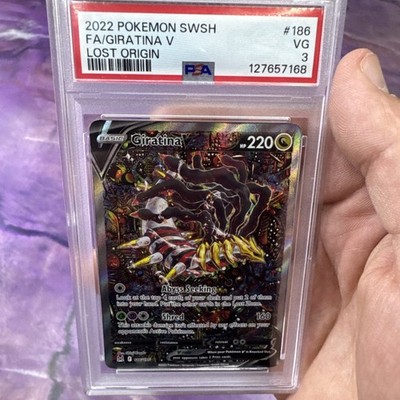 Giratina V (Alternate Full Art) 186/196 Swsh11: Lost Origin Holo