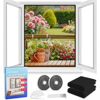 Fliegengitter Fenster Insektenschutz Moskitonetz Klettband 150X180Cm 2 StüCk