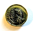 COIN, GREAT BRITAIN, 1 POUND, KING CHARLES III / WITH BEES, 2025, UNC