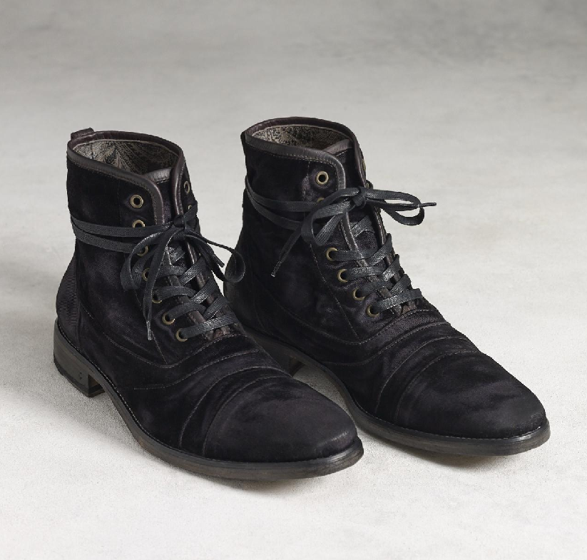 John Varvatos Collection velvet Fleetwood Lace-up Boot. Size 8.5 or 41.5 John Varvatos | Shoes | John Varvatos Collection Velvet  main image 3