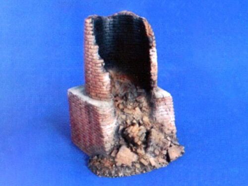 Verlinden 1/35 Ruined Large Factory Smokestack in the Eastern Front WWII 2432 - 第 1/1 張圖片