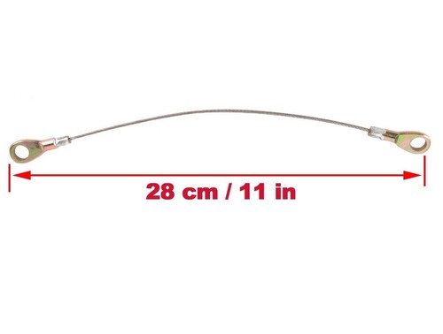 Gancho de cable portón trasero para 05-14 Kawasaki Mule 600 610 600XC 610XC 53045-0006 - Imagen 2 de 4