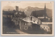 Real Photo Postcard Tirol Austira Rattenberg Unterinntal Village Tyrol RPPC