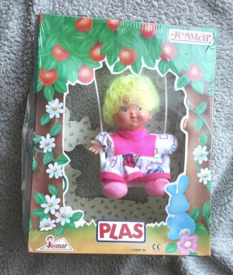 MUÑECA JESMAR: PLAS, 1991! (DOLL, NO BARBIE) TIPO BARRIGUITAS, NUEVA, BRAND NEW!