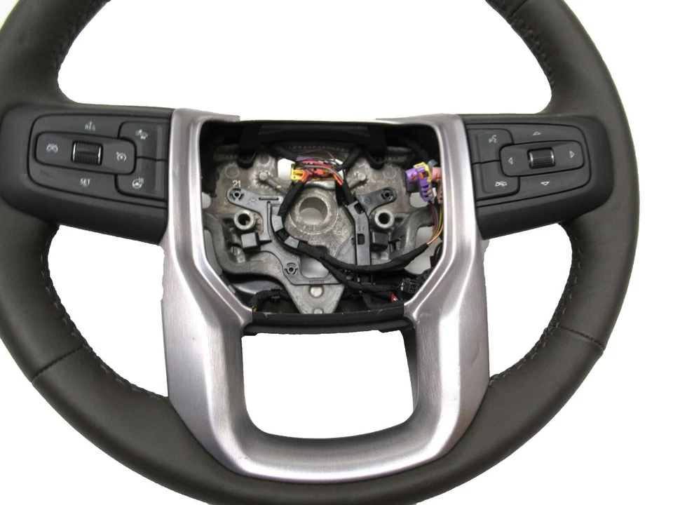 85594280 Volante Nogal Oscuro Prechoque Calefacción 2019 GMC Yukon Sierra 1500 Foto 3 de 4