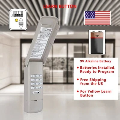 877LM 940ESTD for Liftmaster Chamberlain Garage Door Keypad Keyless Entry Opener