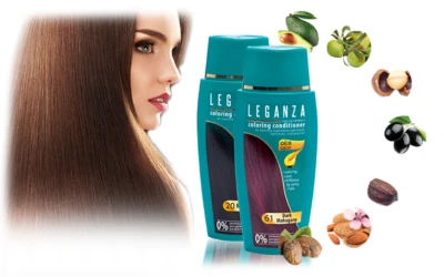 Leganza Balsamo colorante 150ML 100% Puro Biologico Oli Naturali senza Ammoniaca