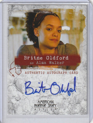 BREYGENT AMERICAN HORROR STORY ASYLUM BRITNE OLDFORD as ALMA WALKER AUTOGRAPH