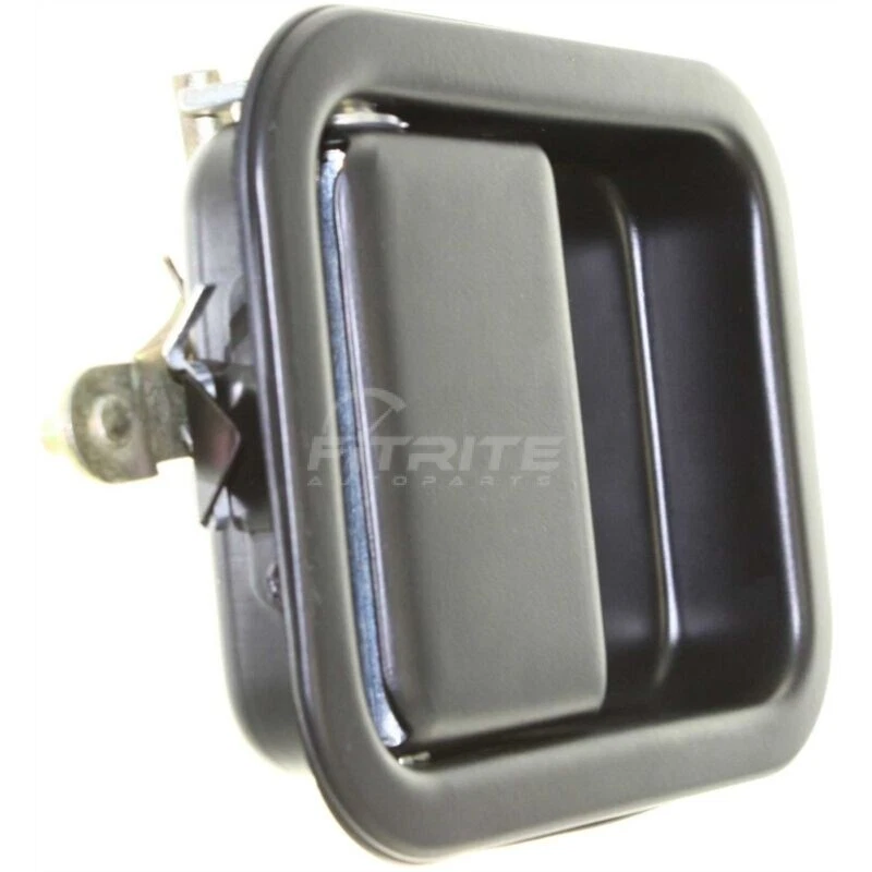 Nueva manija de puerta exterior delantera derecha lisa negra para Jeep Wrangler 1987-2006 Foto 3 de 4