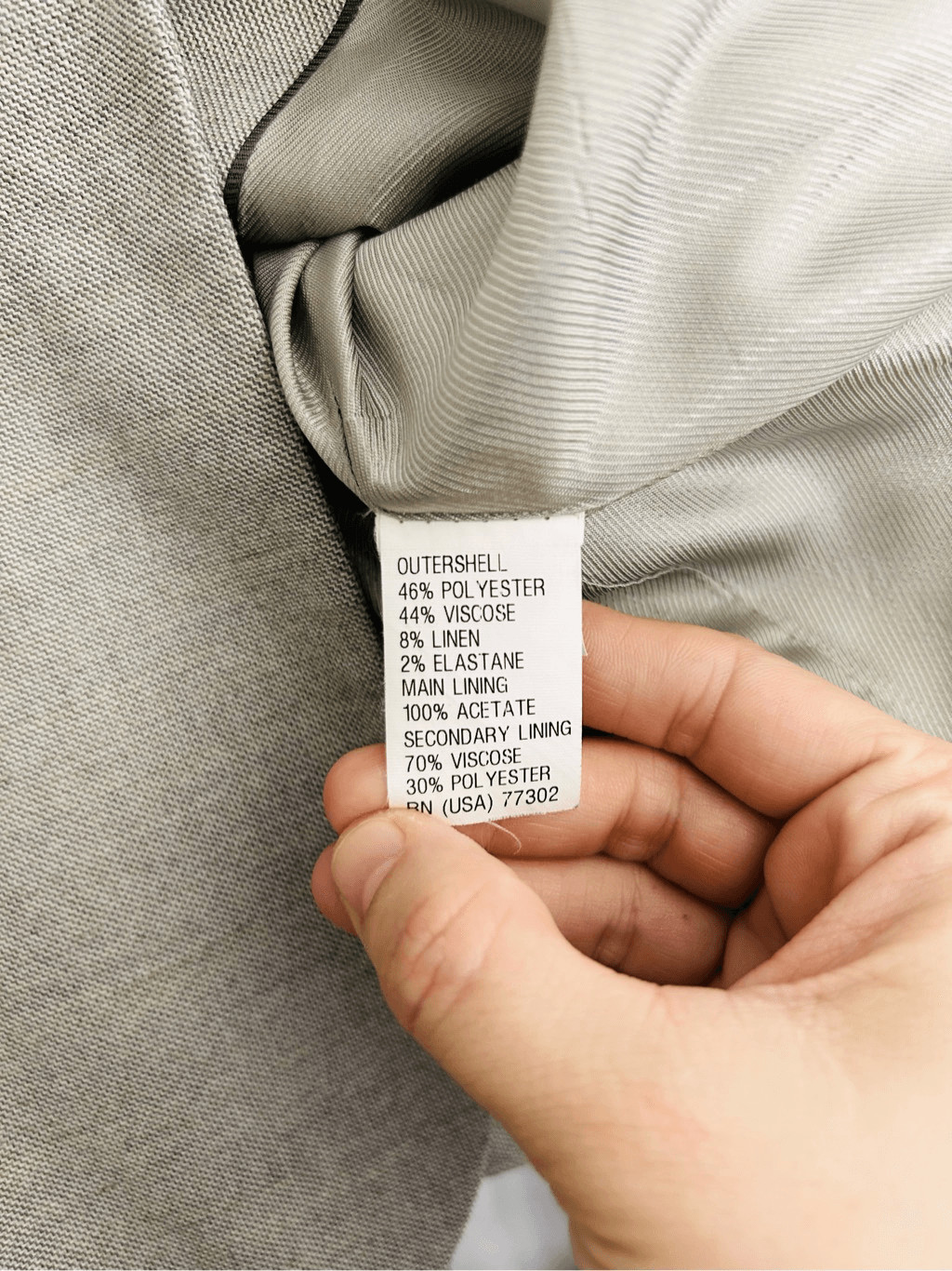 Zara Basic Grey Blazer Size Small - image 11