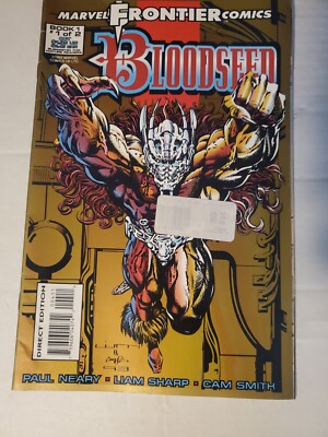 BLOODSEED #1  FIRST APPEARANCE  MARVEL FRONTIER COMIC 1993  - MINT -