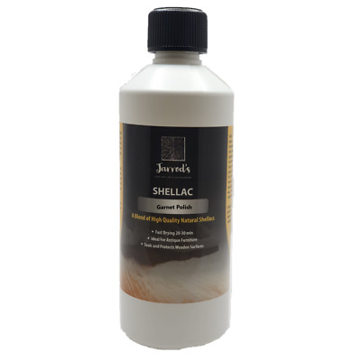 Jarrods Granat French Polish - dunkelbraun gebeizte Schellack Holzpolitur