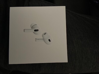 Apple AirPods Pro 2nd Generation with MagSafe Wireless Charging Case - White
