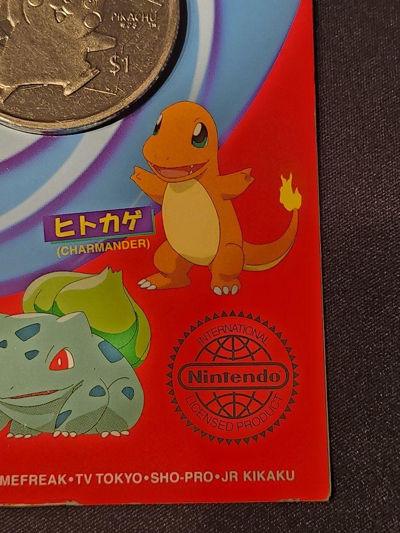 2001年 ポケモン ヒトカゲ　1ドル ニッケル硬貨 NIUE POKEMON NGC鑑定MS68 ニウエ 2001年 ポケモン ピカチュウ 1ドル ニッケル