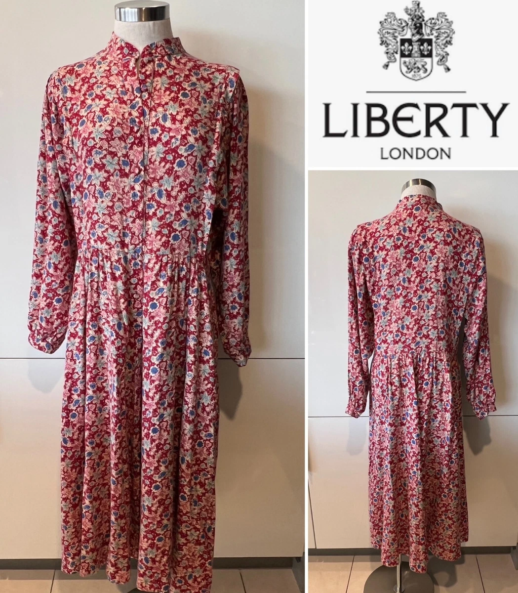 knee length dresses for ladies Rosemarie Dress - Liberty Floral Parasol
