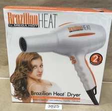 Brazilian Heat BBH3201 Hair Dryer by Mega Hot ~ Variable Speed Ionic Turbo