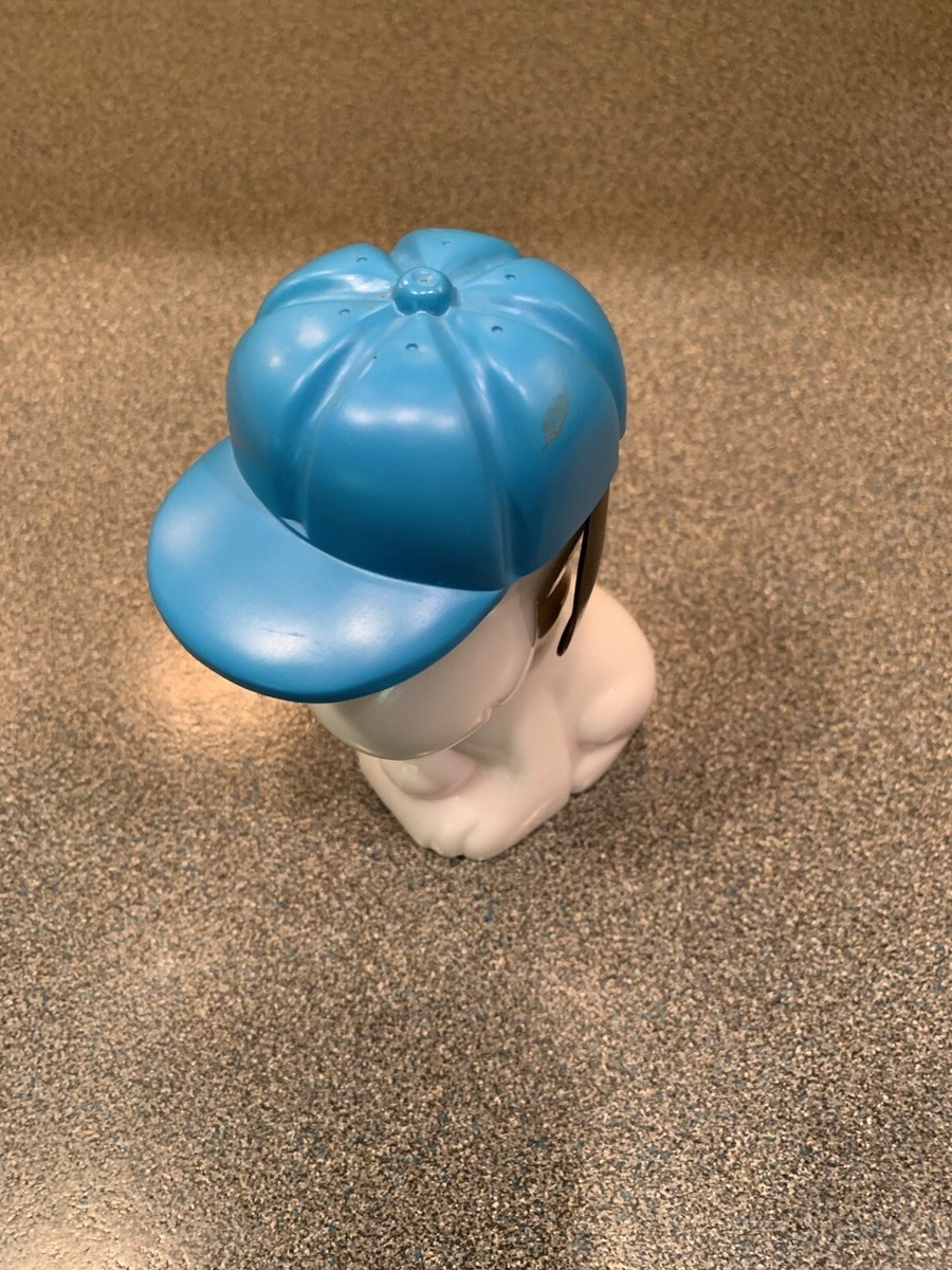 【1969 USA vintage】AVON エイボン スヌーピー ガラスボトル VINTAGE Avon Vintage 1969 “BASEBALL SNOOPY” Avon Milk Glass