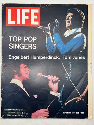LIFE Magazine SEP 18, 1970 Engelbert Humperdink; Tom Jones; Hurricane Camille