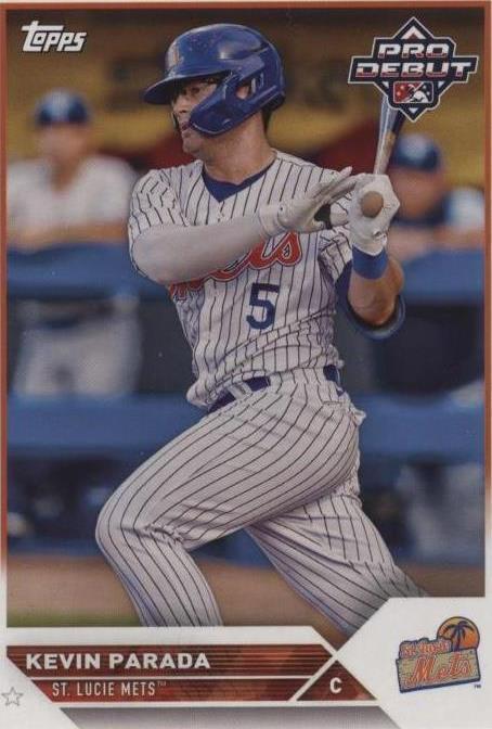 2023 Topps Pro Debut - Kevin Parada #PD-125 - 1 of 1