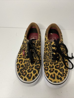leopard print vans size 4