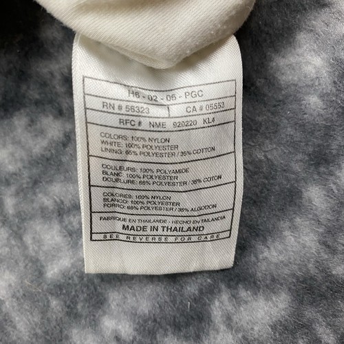 Nike Black White Split Color Windbreaker Jacket Mens Size S Vintage Zip Track - Picture 7 of 15