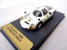 Piccolino 1966 Porsche 906/6 White Metal Car Kit 1/87 Factory Built 1/76 Rare