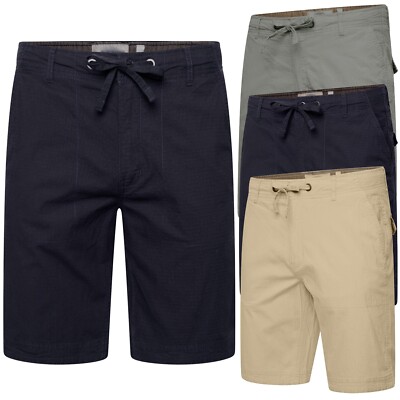 Herren Twill Shorts Stretch Chino Baumwolle halbe Hose Freizeit Bermuda Wandern Sommer Golf