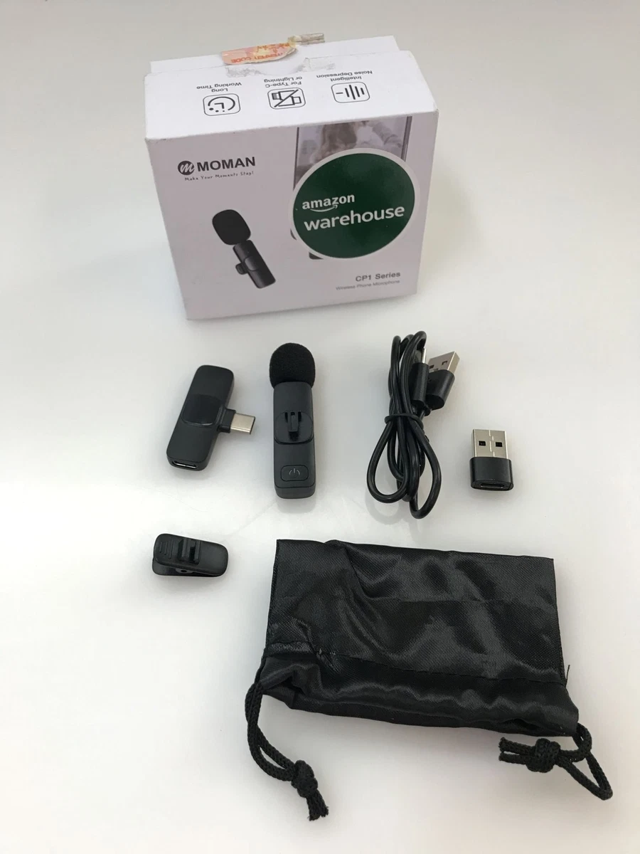 Moman Lavalier Wireless Moman, CP1X(A) 2.4GHz【Lightning】 2TX&1RX  