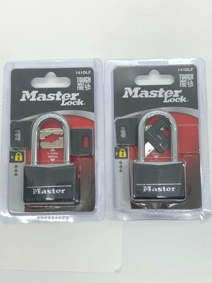 2 Master Lock 141DLF free shipping. 