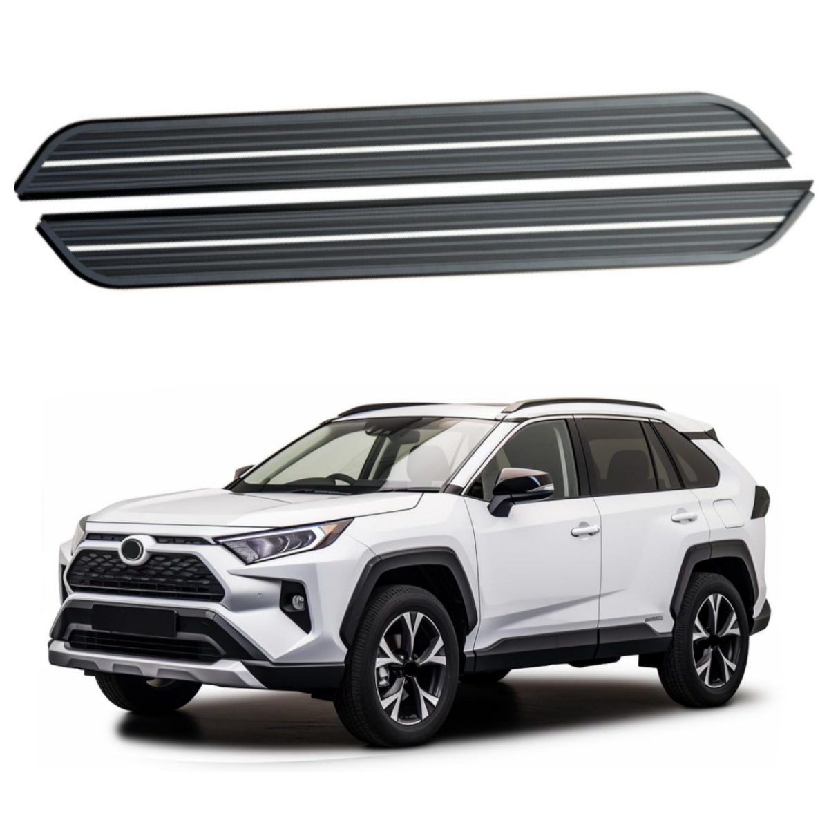 2Pcs Side Step Fits for Toyota RAV4 RAV-4 XA50 2019-2024 2025