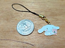 BN Cinnamoroll enamel charm phone strap ornament - dessert