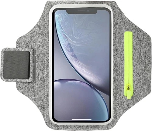 Universal Phone Armband Holder 6.5" with Card Slot & Adjustable Strap Gym Run GY
