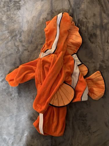 NWT Disney Store Finding Nemo Orange Fish 2-piece Costume 18 Months - Picture 13 of 15
