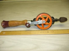 vintage hand crank drill