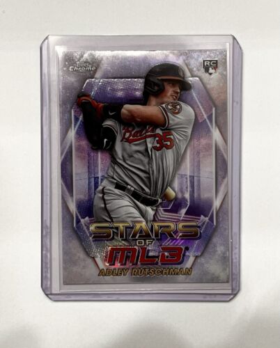 2023 Topps Series 1 - Stars of MLB Chrome #SMLBC-22 Adley Rutschman (RC)