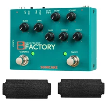 SONICAKE B Factory Analog Bass Preamp Comp Overdrive 3-band EQ PRE/POST Pedals