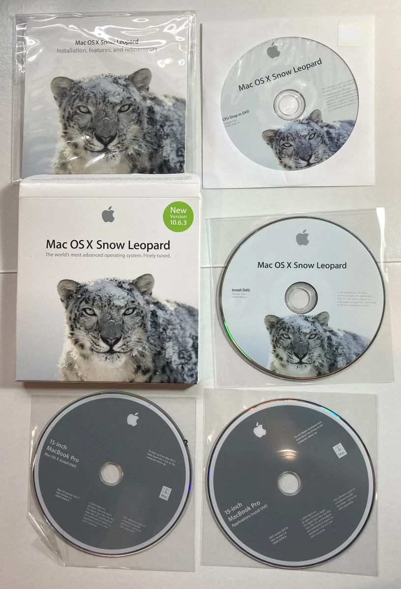 Mac Os X Snow Leopard for sale | eBay