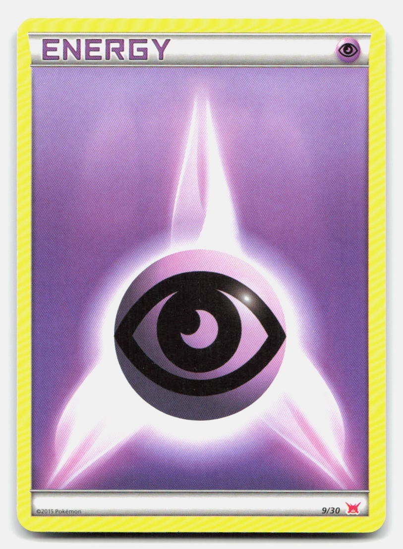 Psychic Energy (#9 - Latias) 9/30 Common XY Trainer Kit Latias Latios Pokemon NM