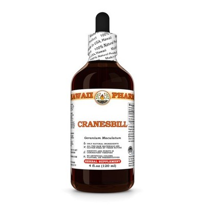Cranesbill (Geranium Maculatum) Tincture, Dried Root Liquid Extract
