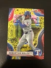 2024 Bowman's Best - Top Prospects Sebastian Walcott #TP-26 Yellow Lazer /75