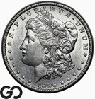 1896-O Morgan Silver Dollar, Choice AU++/Unc Details Key Date New Orleans Issue — photo 1